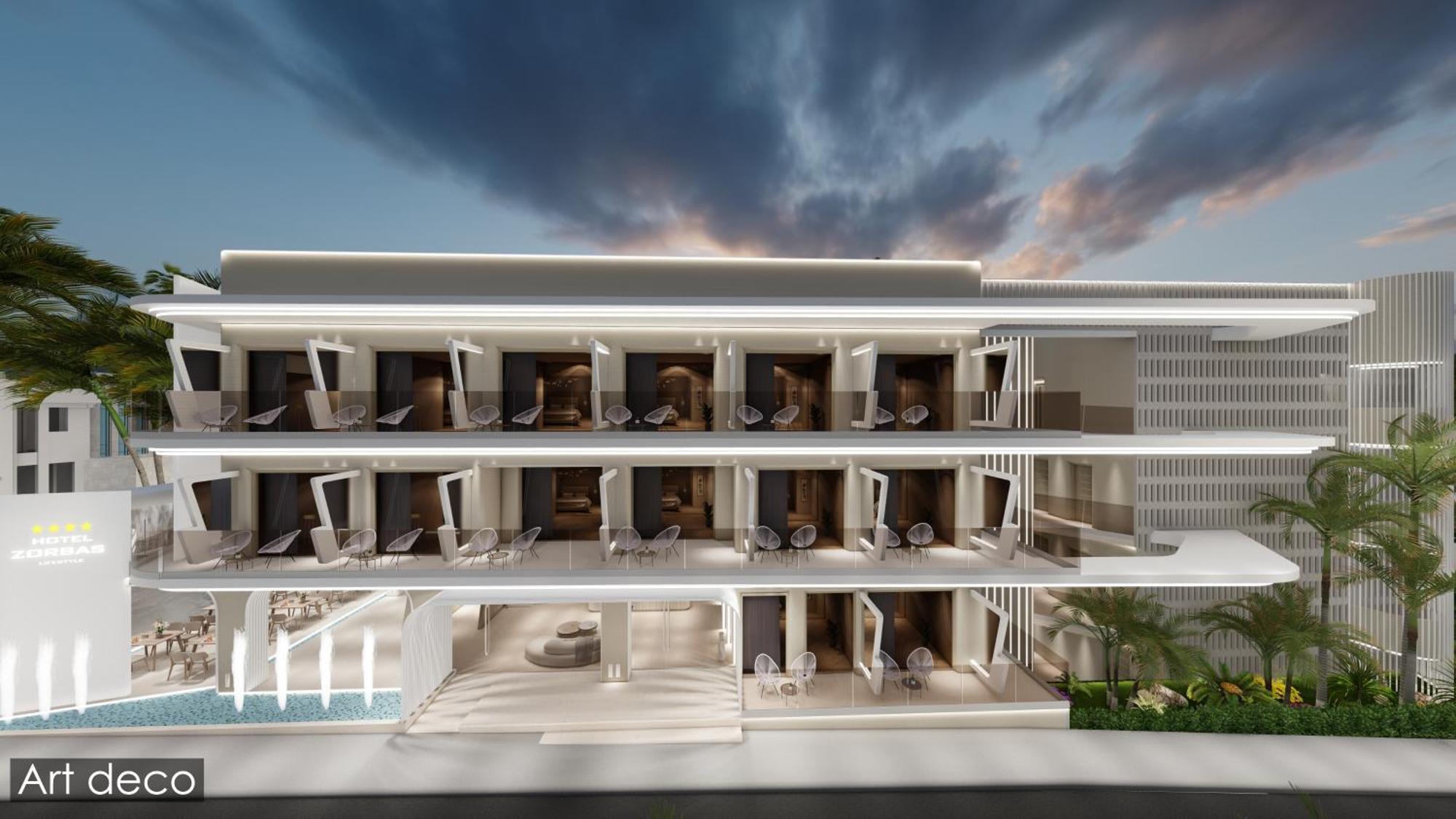 Zorbas Lifestyle Hotel Georgioupoli Exterior foto
